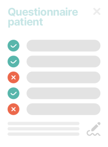 Questionnaire patient